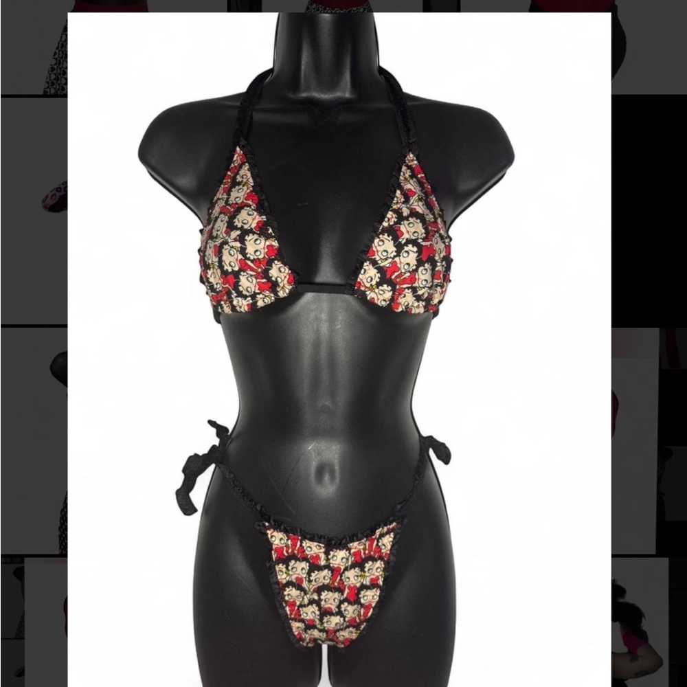 Betty Boop Bikini Set